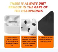 Kit De Limpieza Para Airpods pro 1 2 3 Herramienta Multifuncional Con Cepillo Para Auriculares Inalámbricos Y Auriculares Bluetooth - details 2