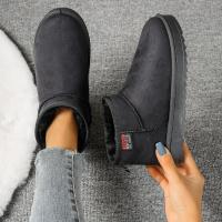 Botas De Pies Descansados De Corduroy Para Mujer Invierno 2024 Comodidad No Esmeriladas Antideslizantes Cordura Suela De Goma - details 2
