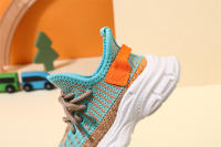 Nuevos Zapatos Para Niños 2024 Primavera/Otoño Unisex Tenis Suela Suave Malla Transpirable Moda Casual Infantil Talla Verdadera - details 3