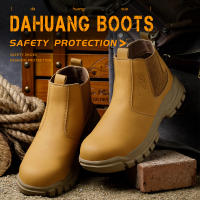 Botas De Seguridad Para Hombre Impermeables Con Punta De Acero Antigolpes Y Antipinchazos Para Actividades Al Aire Libre Senderismo Y Tácticas - details 10