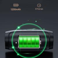 Altavoz Bluetooth Portátil Subwoofer Estéreo Impermeable Con Soporte De FM Y Tarjeta TF Para Exteriores Alimentación Por Batería - details 4