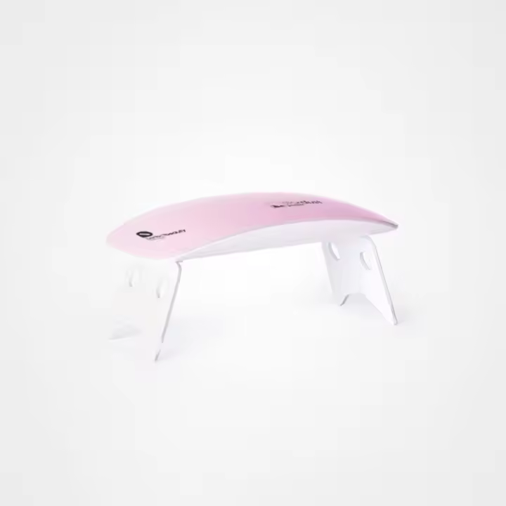 Perfect Beauty Star Dust Pocket LED 6W Lámpara Uñas - Lámpara Mini de Uñas LED Especial Viajes Color Rosa y Blanco - 1