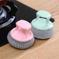 10pcs Esponja De Limpieza Con 2 Manijas Para Horno Acero Inoxidable Escobilla De Limpieza Para Baño Y Cocina - details 6
