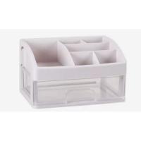 Organizador De Maquillaje, 3 Capas, 23.3x17x26.8cm, Gran Organizador De Tocador, Caja De Almacenamiento De Cosméticos Con Rejilla Para Base, Loción, Pintalabios, Crema Facial, Máscara De Parches - details 9