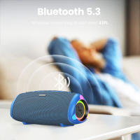Altavoz Bluetooth Portátil Potente Sounarc R2 Altavoz Bluetooth 80W, Alexa Altavoz Inteligente, Luces Led, Waterproof IPX6, 24H de Reproducción, Sonido Estéreo, Aux y Powerbank, Speaker con Bluetooth 5.3 para Fiestas karaoke - details 5