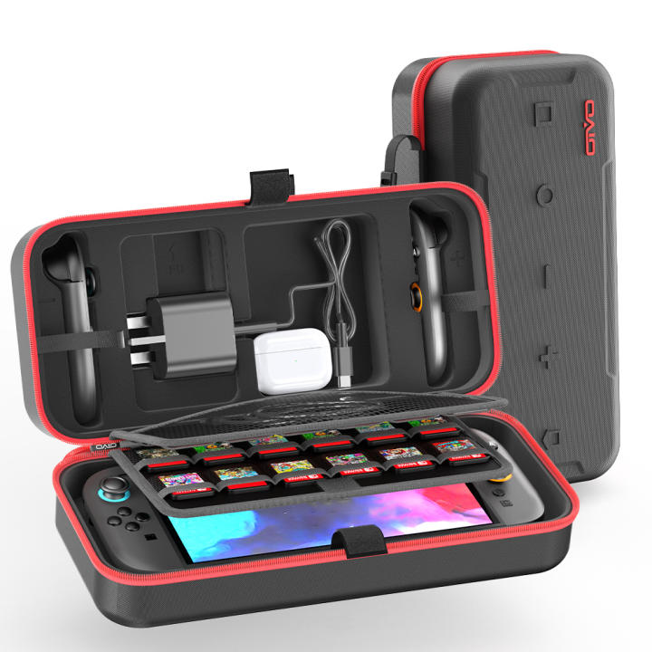 Estuche Portátil Para Nintendo Switch Original Switch OLED Y Switch 2 Impermeable Grande Con Almacenamiento Para Accesorios De Switch