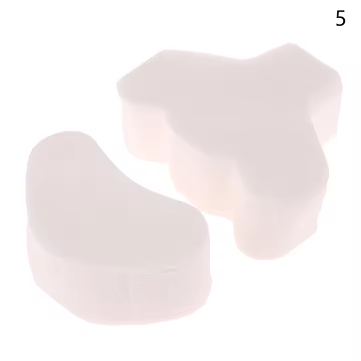 100/200Pcs Almohadillas De Algodón Desechable Para Cuidado De La Piel Y Eliminación De Quimiotactos Parches Para Máscara De Nariz Estilo DIY - 1