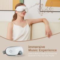 Masajeador de ojos con función de calentamiento, venda de ojos con música bluetooth, masaje de músculos oculares, con 5 modos de masaje y regalos de cuidado ocular con diseño plegable de 180 ° para amigos, madres y padres. - details 4