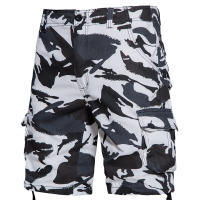 Shorts Tácticos Para Hombre Camuflaje Joggers Casual Deportivo Medio Pantalón Bolsillos Algodón Transpirable Cargo Shorts - details 15