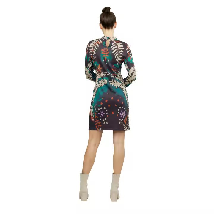 Malalá Le Bon Vestido Estampado Africa - 1