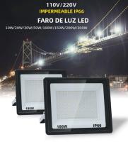 Lámparas De Inundación LED Para Exteriores 10W-300W IP66 Impermeables Luz De Jardín Y Garage Moderno AC220V AC110V - details 0