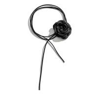 Collar Gargantilla Elegante Con Gran Flor Para Mujer Moda 2023 Cadena Larga De Nudo Joyería En Collar De Cuello - details 11