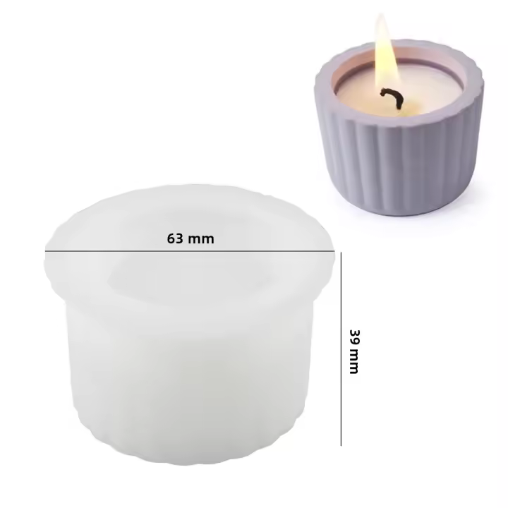 Molde De Silicona Para Vela De Barco Oval Y Caja De Cimento Jarra De Velas Herramientas Para DIY Decoración Del Hogar Regalos Almacenamiento De Joyería - 1