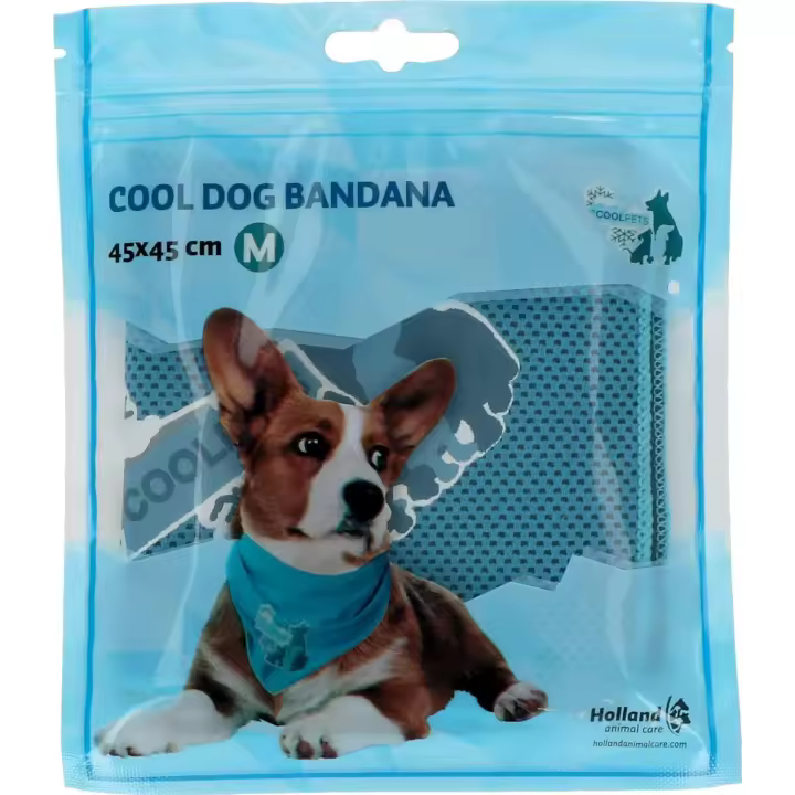Bandana Refrescante para Perros COOLPETS - Talla M 70 x 45 x 45 cm - 1