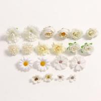 20Pcs Lote Flores Artificiales Rosa Para Decoración De Bodas Fiesta Hogar Y Jardín Accesorio De Regalo DIY Corona De Flores - details 5