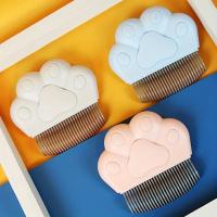 Peine Para Mascotas Grande Peine De Caracol Para Perros Y Gatos Eliminador De Pelo Y Pulgas Peine De Belleza Para Cabello Corto Material De Madera - details 0