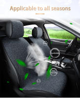 SEAMETAL Fundas Para Asientos De Coche Universal De Lino Anti Deslizamiento Protección Transpirable Para SUV Sedán Camión Pickup - details 1