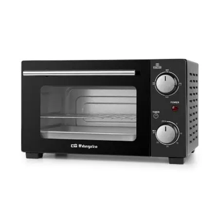 Horno de Sobremesa Orbegozo HO 985/ 800W/ Capacidad 10L/ Negro - 1