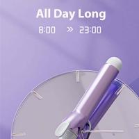 Rizador De Pelo Profesional 40mm De Cerámica Con Volteo Grande Onda Eléctrico Herramienta De Estilizado Para Cabello Seco Dual Voltage 120-240V - details 8