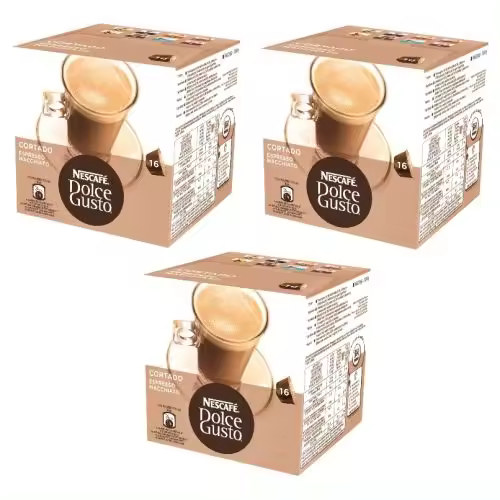 Dolce Gusto NESCAFÉ Cortado - Pack 48 cápsulas - 1