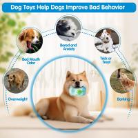 Juguete Masticable Para Perros Almohadilla Flotante De Goma Con Sonido Squeaky Resistente Al Mordisco Para Mascotas Juguetes Para Perros - details 6