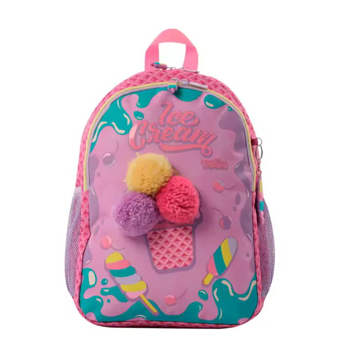 Totto Mochila infantil  Ice Pop -Dimensiones:29 x 40.5 x 12 cm-Material: poliester - 1