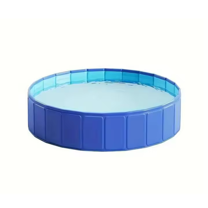 PETIC - Φ160 x 30cm PISCINA REFRESCANTE  PARA PERROS GRIS - 1