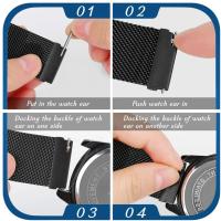 Correa De Reloj De Acero Inoxidable Para Xiaomi Mi Watch Color Pulsera De Metal Compatible Con XIAOMI Nuevo Con Etiquetas - details 22
