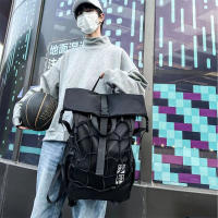 Mochila Multifuncional Deportiva Al Aire Libre Para Hombres Y Mujeres Techwear Hip Hop Bolsa De Viaje Impermeable Con Cierre De Punto De Ataque - details 5