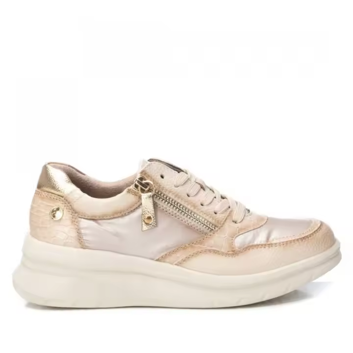 Zapatillas deportivas mujer XTI 14320103 CASUAL SPORT CREMALLERA BEIG 33912 24I - 1
