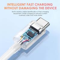 Cable De Carga Rápida Tipo C 6A 66W Para Huawei Mate 40 50 60 P50 P60 Nova 8 9 10 Honor 50 70 90 100 200 Lite X7 X8 X9 Magic 5 Compatible Con USB a Y Tipo C Color Blanco - details 14