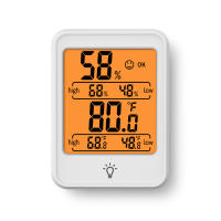 Termómetro Y Higrómetro Digital Grande LCD Medidor De Temperatura Y Humedad Para Interior Estación Meteorológica Con Sensor - details 10