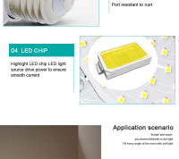 Bombilla LED E27 220V Para Mesa Luz De Escritorio Para Cocina Dormitorio Comedor Sala De Estar Iluminación 18W 15W 12W 9W 6W 3W - details 8