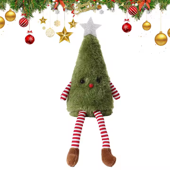 Muñeco De Náiade De Navidad Fácil De Posar Y Estar De Pie Muñeco De La Suerte Adecuado Para Traer Calidez Y Felicidad - 1