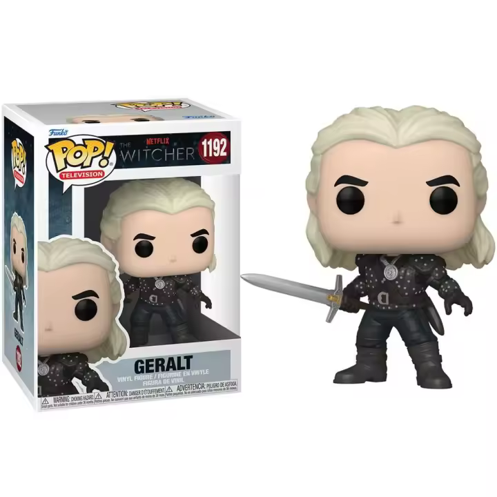 Funko Pop! The Witcher – Geralt, 57814, Nº1192 - 1