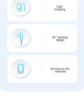 Cable De Carga Rápida USB Tipo C 120W 6A Para Xiaomi Mi 14 13 Ultra Poco Redmi Note 12 pro Turbo Accesorios De Cable De Datos 90° Elbowed - details 3