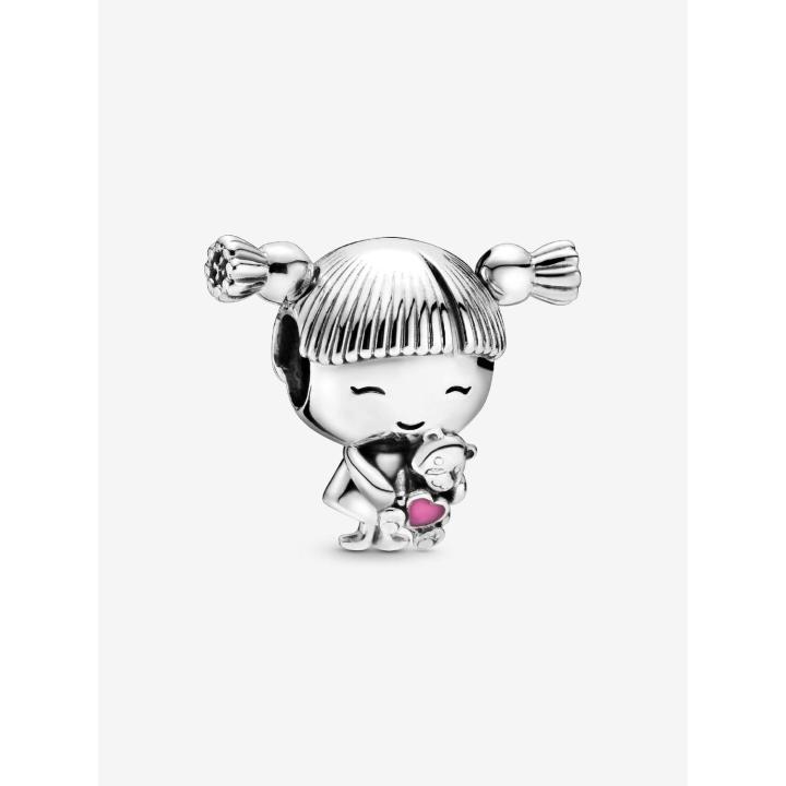 Pandora - Charm de Niña adorable - Plata de Lei