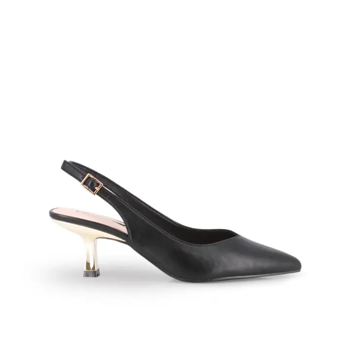 Blogger RANIA-1 Zapatos de salón de mujer negros en sintético 81317 - 1