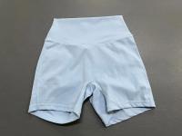 Shorts Deportivos De Cintura Alta Para Mujer Con Bolsillos Para Yoga Running Entrenamiento Danza Elevación De Caderas Ropa Deportiva - details 22