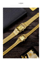 Reloj De Pulsera De Lujo En Oro Y Acero Inoxidable Para Hombres Y Mujeres Reloj De Cuarzo Resistente Al Choque Y Al Agua L1018 - details 6