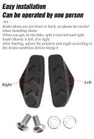 LEBYCLE Bloque De Freno De Ciclismo C-Brake Pads Duraderos De Goma Para Calipero 50mm Accesorios Para Bicicletas De Carretera - details 5