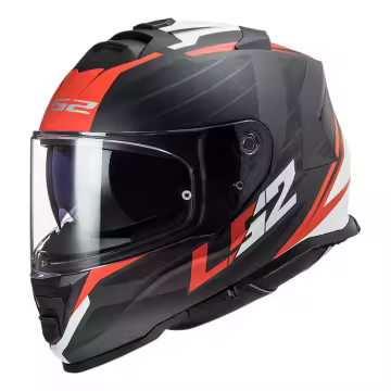 Casco Integral LS2 FF800 Storm Nerve Matt Black Red 108002032 - 1