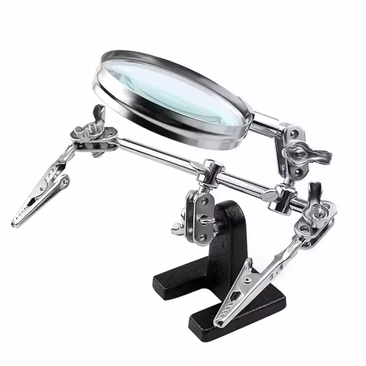Herramienta De Aumento Para Banda De Soldadura DIY Herramienta De Apoyo Para Reparación De Placas De Circuito Y Mesa De Trabajo Con Pinza - 1
