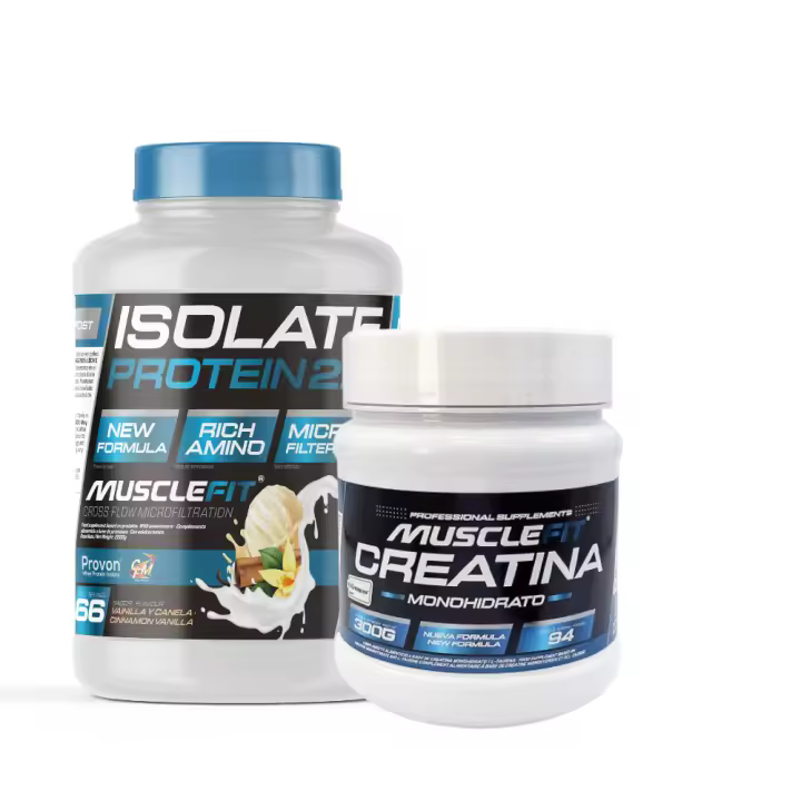 Pack Isolate 2kg + Creatina Creapure 300g +  (regalo) - MuscleFit│MUSCLEVIP│ - 1