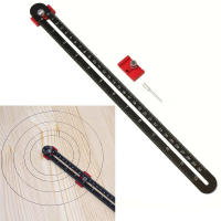 Compass De Bricolaje Herramienta De Dibujo Circular Precisión Alta Regla De Medición Grafito De Precisión Para Trabajos De Madera - details 0