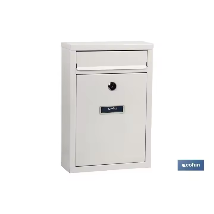 Buzón correo exterior blanco modelo letter 320x215x85mm - 1