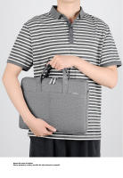 Bolso De Hombro Para Laptop QINNXER 15.6 Pulgadas Portátil Para Hombres Y Mujeres Bolsa De Hombro Para Portátiles De 13/14/15 Pulgadas Estilo Business - details 16