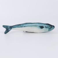 Nueva Juguete De Gato Simulación Pescado En Forma 3D Suave De Peluche Con Catnip Juguetes Interactivos Divertidos Para Mascotas Regalos - details 4