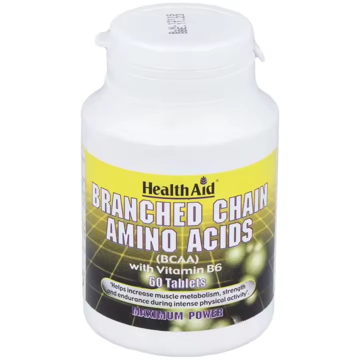 Bcaa Branched Chain Amino Acids 60Comp. Health Aid - 1
