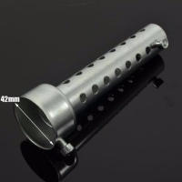 Universal Patrón De Moto Metal Muffler Silenciador De Escape Con Baffle DB Desmontable Pieza De Motor De Motocicleta - details 5
